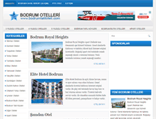 Tablet Screenshot of bodrumtatiloteli.com